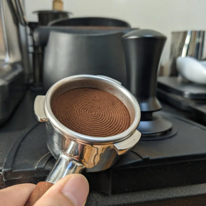 Gentle Brew Precision Tamper — full product shot on white | Gentle Brew NZ
